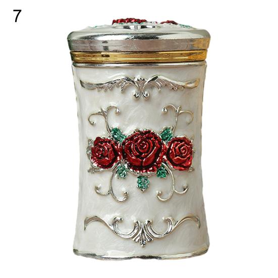 Toothpick Dispenser Box European Style Exquisite Relief Design 11 Styles Great Ultra-light Antique Organizer Case for Dorm