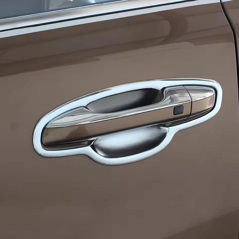 For Kia Sportage 4 QL KX5 2016 2017 2018   ABS Chrome Car Door Handle Cover Trim Bowl Frame Sticker Styling Accessories