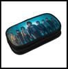 Digital Printing Diy Black Primary And Secondary School Student Stationery Pencil Case Double-Layer Stationery Case Storage Bag Pencil Case