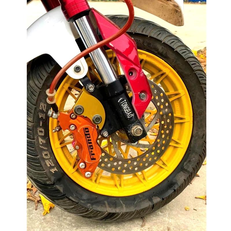 For Honda Msx125 M3 M5 Monkey Motorcycle Front Shock Brake Caliper Bracket Adapter For 220/260mm Brake Disc 40mm Brake Caliper