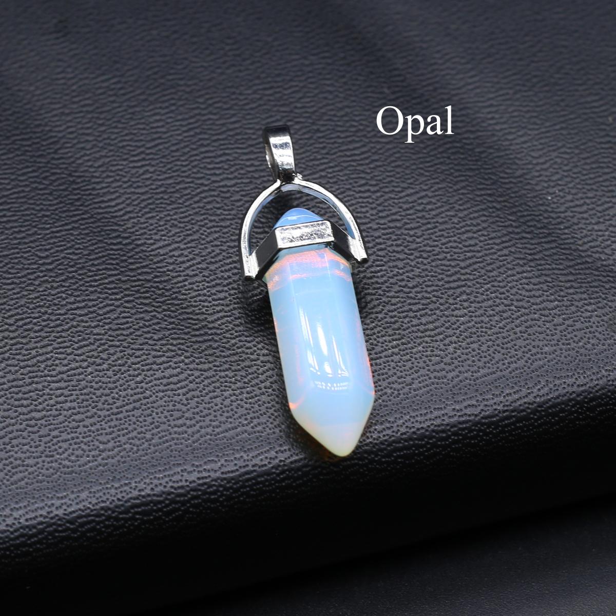 

1шт натуральный камень шестиугольный конус кулон, рейки целебные кристаллы агат драгоценные камни подвески для DIY женщин мужчин ожерелье ювелирные аксессуары, очень дешево 1Pc/13×40mm