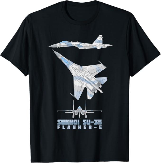 Funny Sukhoi Su34 Fullback Fighter Jet Graphic Unisexs T Shirt Tee Unisex Summer Spring Novelty Oversized Humor Streetwear Top