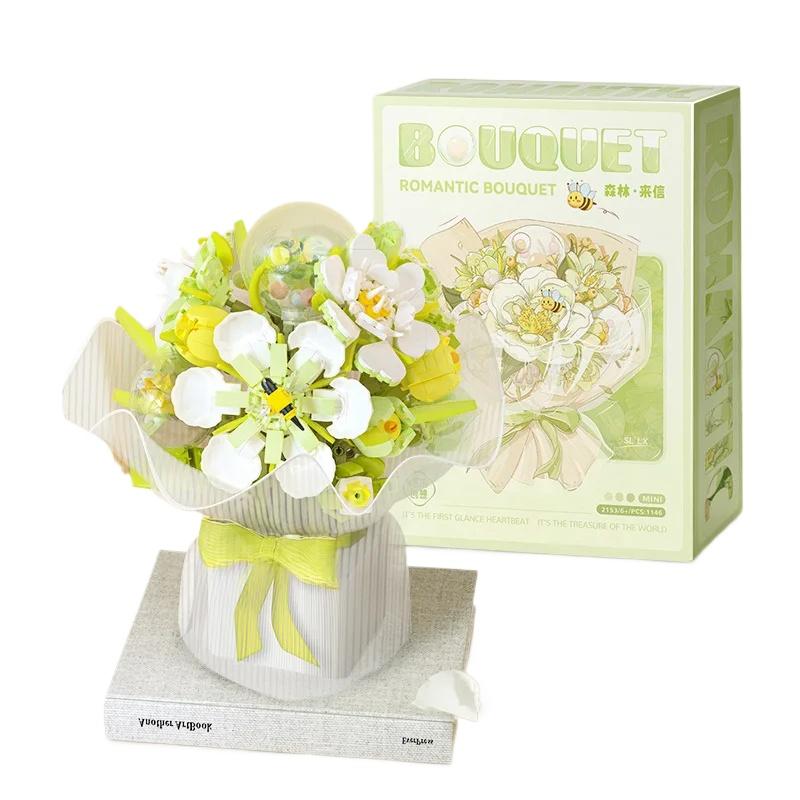 

Строительные блоки Лес Буква Букет Модель Праздник Девочка Подарок Лоскутное шитье Сборка Строительные блоки Игрушки