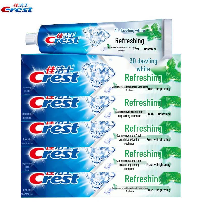 Dentifricio Crest 3D White Menta Fresca