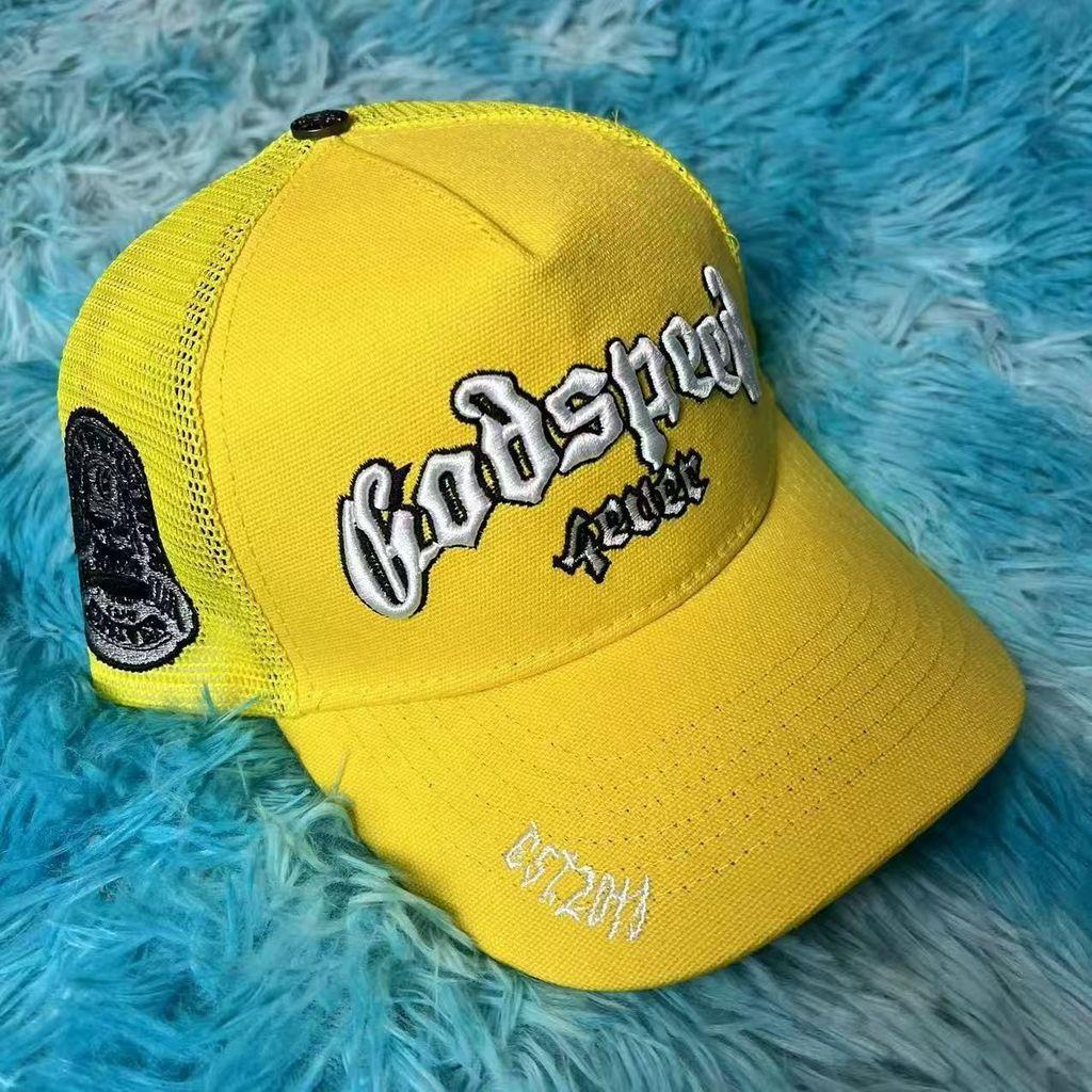 God Speed Embroidered Baseball Cap With Sun Protection For Summer And Casual Wear