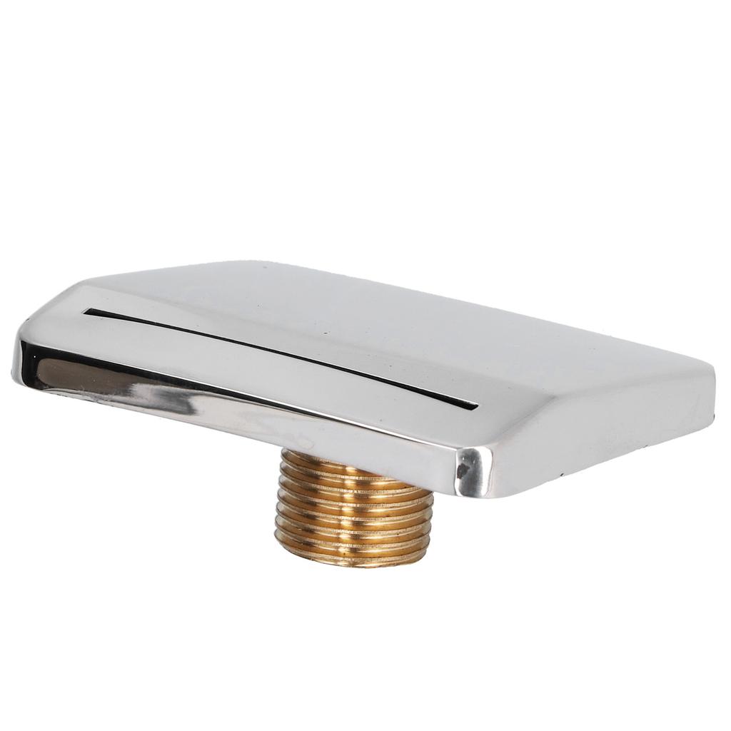 G1/2 Male Thread SPA Bathtub Faucet Stainless Steel Waterfall Spout Water Outlet Bathroom Accessory