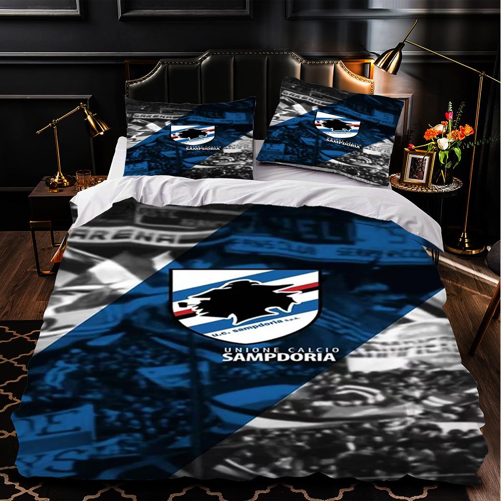 Football Team World Cup Bedding Three-piece Set - 3d Digital Print Home Textiles