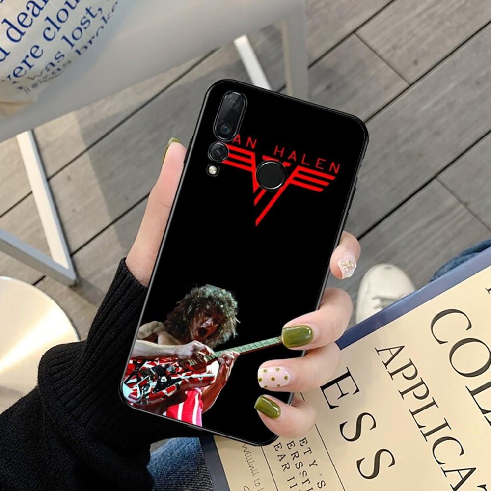 E-Eddie V-Van-Halen Music Guitar Phone Case For Huawei Y9 6 7 5 Prime Enjoy 7s 7 8 Plus 7a 9e 9plus 8E Lite Psmart Shell