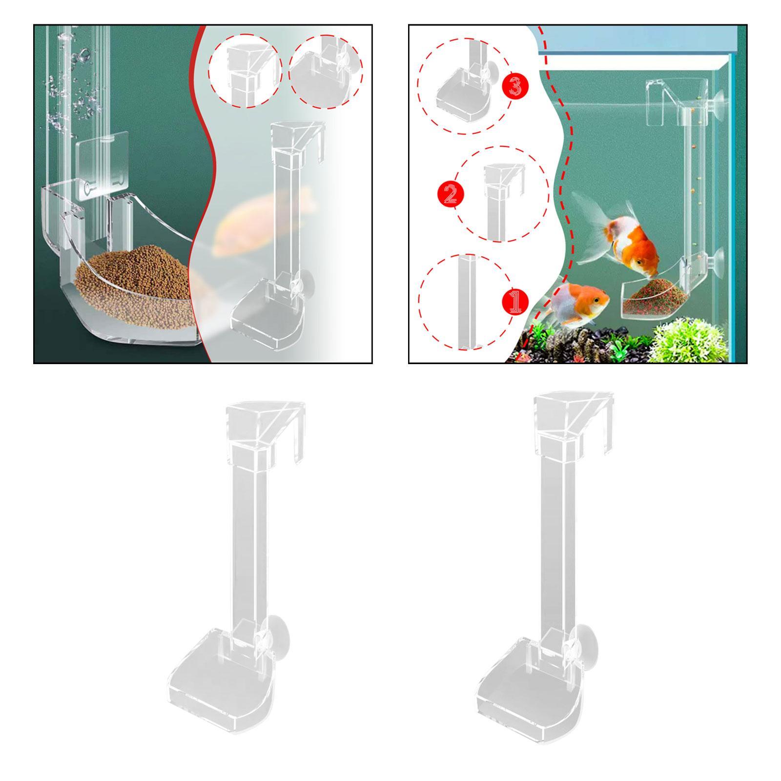 

Shrimp Feeding Dish Sturdy Clear Feeding Supplies Easy to Clean Compact Efficiency Preventing Food Scattering Shrimp Feeder 21cmx8.5cmx8.7cm