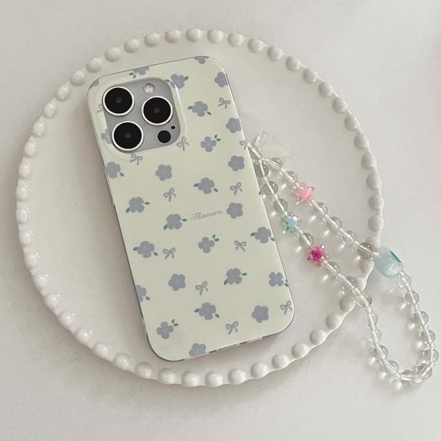 

Imd Браслет Синий Цветок Противоударный Чехол Для Телефона Для Iphone 14 Pro Max 11 12 13 Promax Задняя Крышка Милый Мультфильм Conque For iphone 14promax