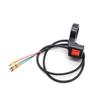Motorcycle 123 Switch 22mm 7 8in Handlebar Switch Shift Handlebar Electric 3 Speed Module Switch Shift for Motorcycle E