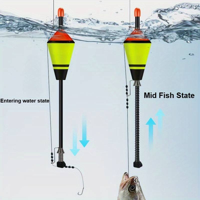 New EVA Automatic Bobber Fishing Float Portable Pesca Long Water Drop Carp Fishing Bobber Fishing Tackle Tools Fish Accessories