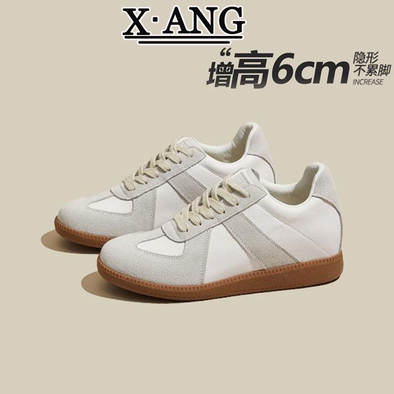 

Leather small inner height increase women s shoes spring new casual board shoes small white shoes 40