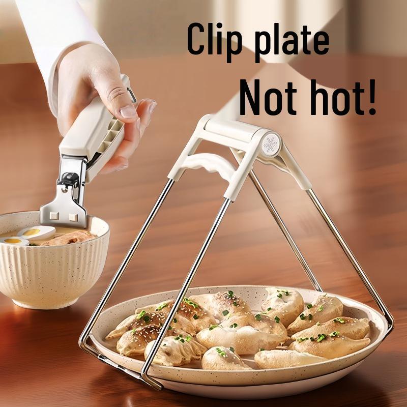 Silicone Non-Slip Bowl and Tray Holder Clip for Kitchen Use
