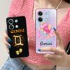 Zodiac Sign Gemini Mobile Phone Case for Xiaomi Redmi 15 14 13 12 A5 3 2 1 C Plus 4G 5G Colorful Printing Cover Cover Smartphone