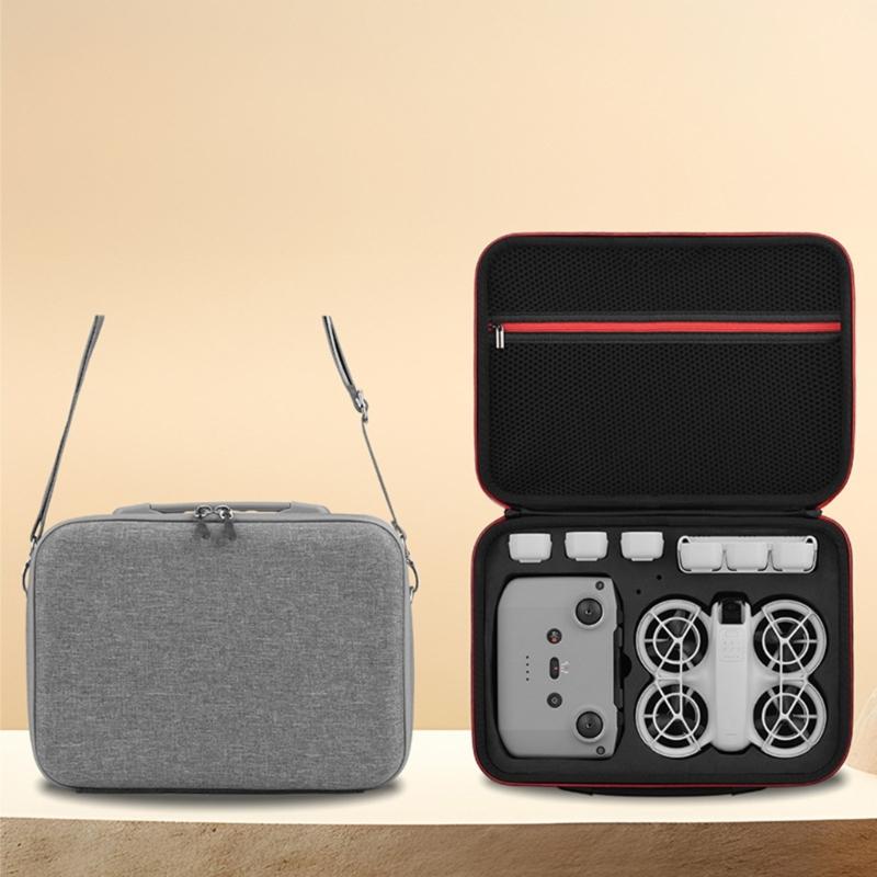 Travel Carrying Case Pouch for Quadcopter, Portable Storage Bag Organiser with Collision Proof Compartment