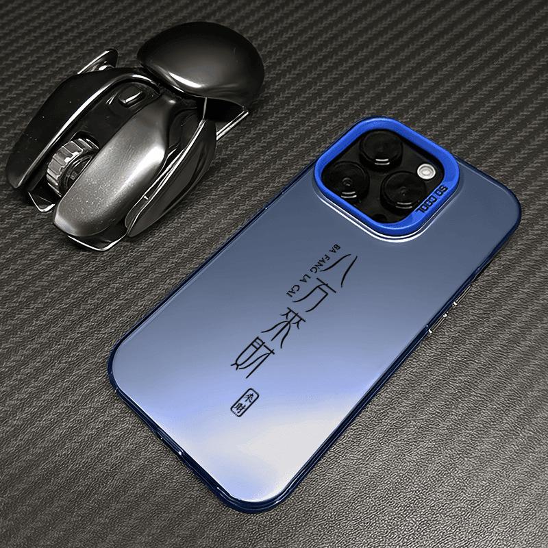 Bafanglaicai for IPhone17promax16plus Color Silver 15 Mobile Phone Case 1413 for Apple 12 Personality