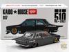 MINI GT Scale Model KAIDO HOUSE DATSUN 510 PRO STREET GREDDY KHMG017 164 - (GRAY)