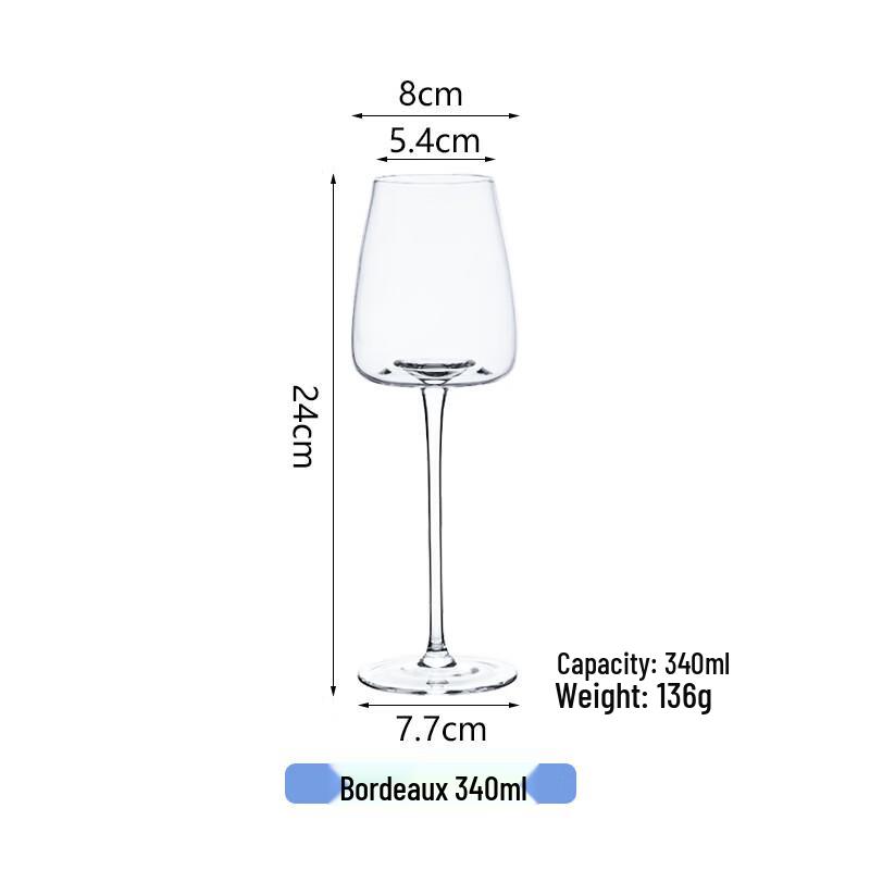 Yiceng Transparent Plastic Wine Glass