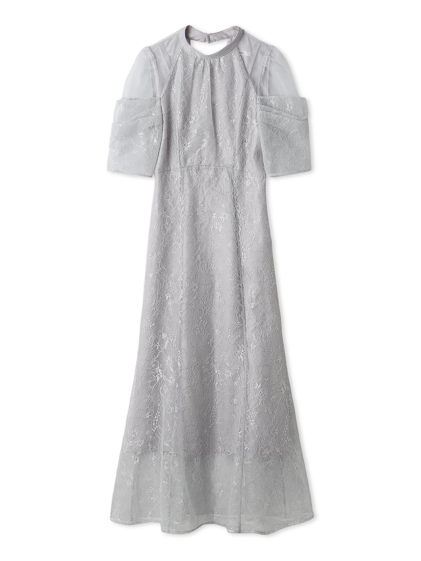 

Платье из кружева с пайетками SWFO252045 LGRY [Snidel] Женское