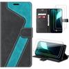 Case - E.F.CONNECTION - iPhone 16 - Folio - Synthetic Leather - Stand Function