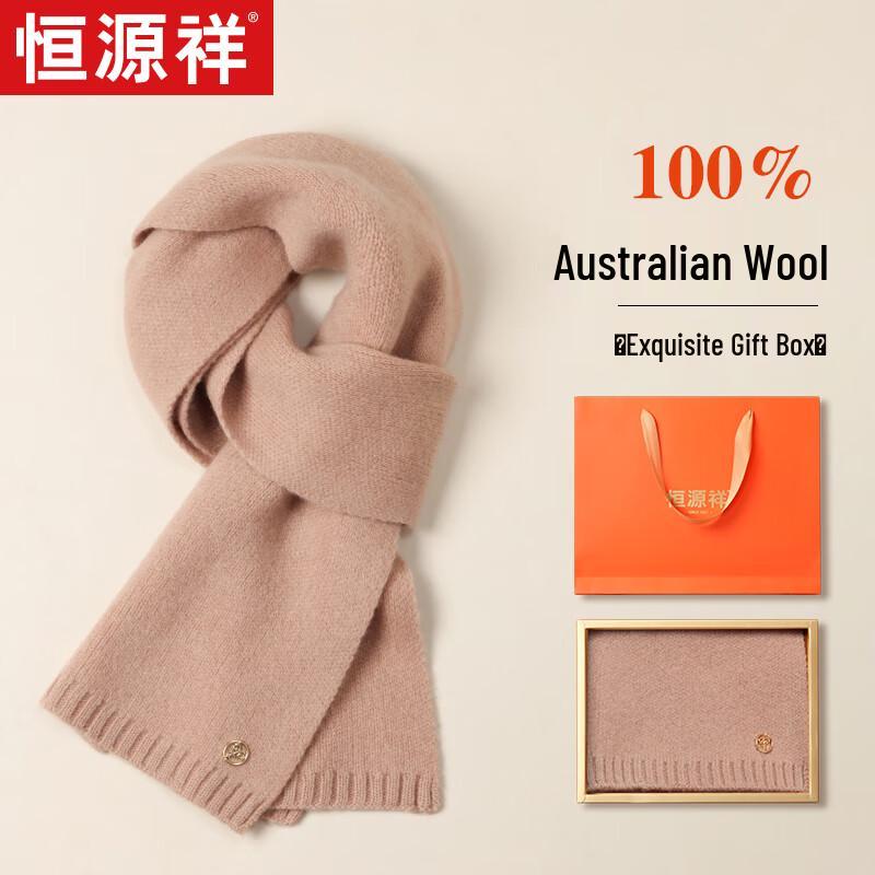 

Hengyuanxiang Women s Pure Wool Scarf