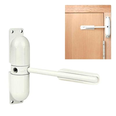 Ferme-porte à ressort de surface en métal automatique réglable invisible monté sur porte