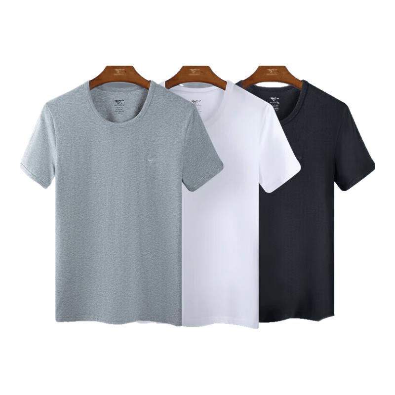 

Men s 100% Cotton Short Sleeve T-Shirt 33-34
