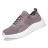 Fashion Green Unisex Breathable Casual Flying Woven Lightweight Sport Sneakers Slip-on Non-Slip Jogging Shoes for Couples Women Men