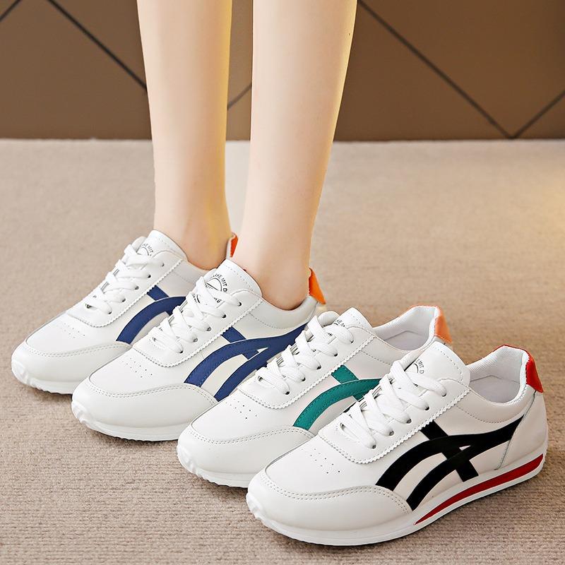 Autumn new casual sports little white shoes flat bottom breathable versatile single shoes women
