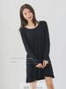 Camicia da notte da donna a maniche lunghe in modal – Ampia, sottile e perfetta per pigiami primaverili ed estivi
