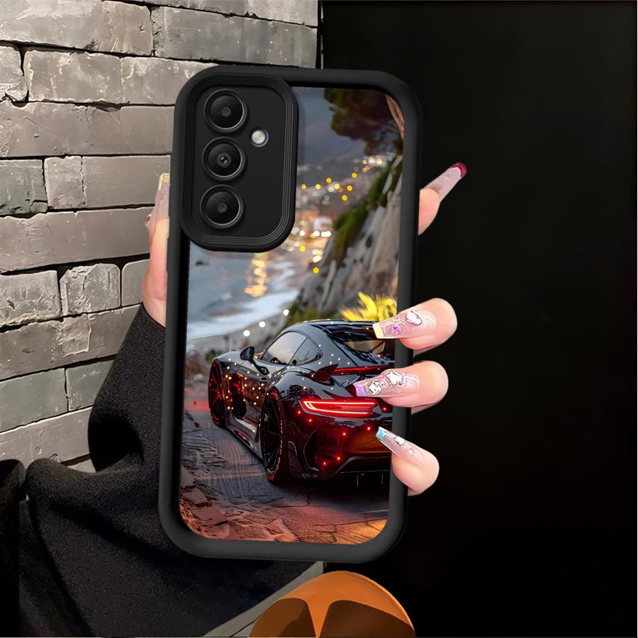 Luxury Supercar Car Phone Cover Case for Samsung Galaxy A16 A23 A56 A12 A13 A15 A35 A36 A51 A73 A26 A32 A34 A53 A54 A71 A72
