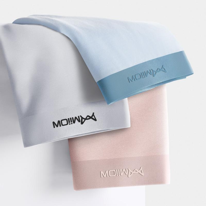 3 buc Lenjerie intimă fără cusături pentru bărbați Lenjerie intimă cu patru colțuri de culoare uni pentru bărbați Lenjerie intimă cu colț plat Toamnă și iarnă Lenjerie intimă respirabilă Boxer Brief