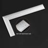 JunCeng Stainless Steel Woodworking L-Square Ruler