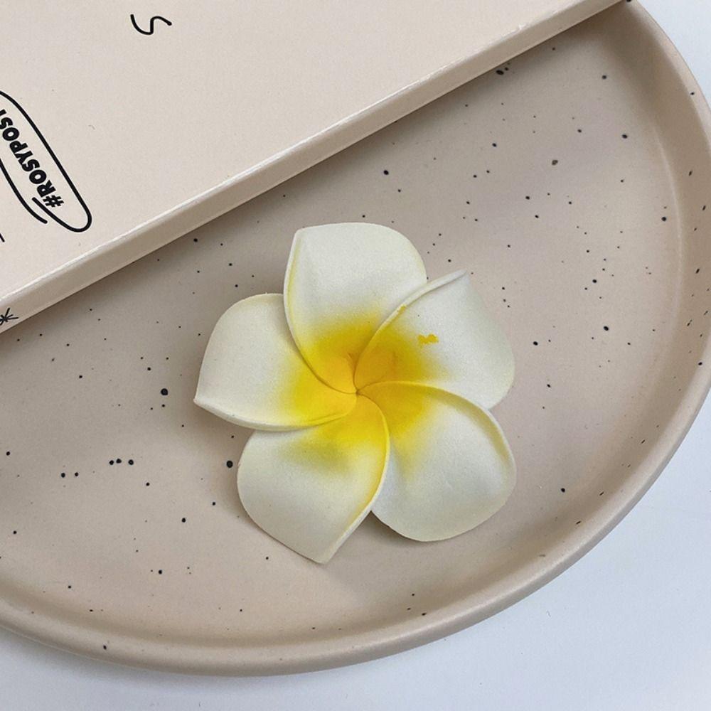 Korean Style Simulation Flower Hair Clip Bohemian Style Beach Hair Clip Cute Flower Hairpin  Summer