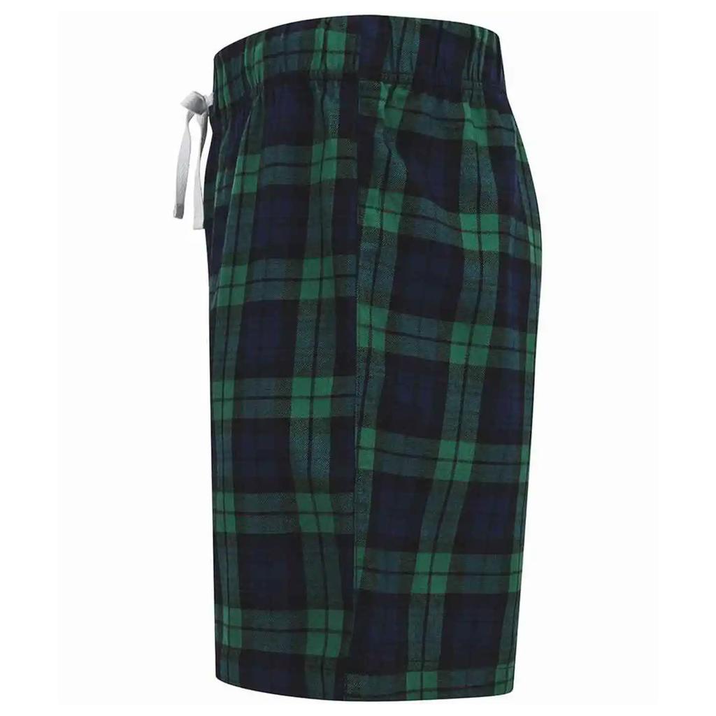 SF Men Mens Tartan Lounge Shorts