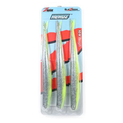 Zman Weichköder HeroZ 10 Zoll 3/Pack Sexy Meeräsche (8187)