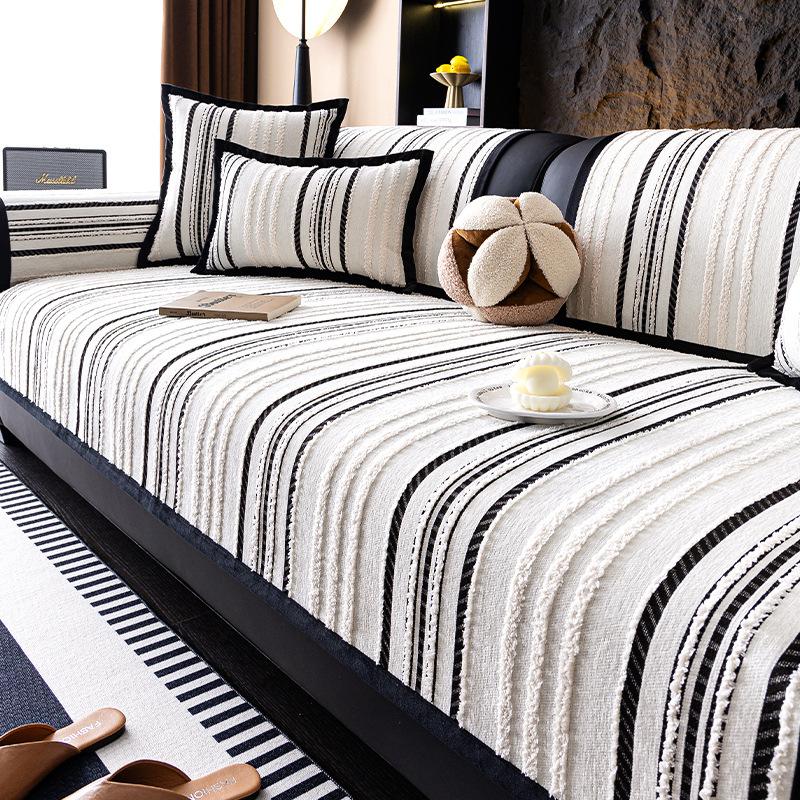 

Light Luxury High-End Chenille Sofa Cushion Universal In All Seasons New Seat Cushion Non-Slip Sofa Cover Cover Cloth 70*70cm