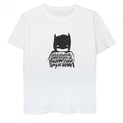 Boys Always Be Yourself Logo Cotton T-Shirt