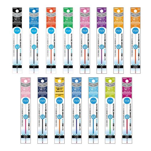 Zebra Ballpoint Pen Refill Prefeel Sarasa NJK-0.5 Lead Black 10 Pieces BRNJK5BK