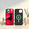 Megumin Anime K-KonoSubaS Handyhülle Für iPhone17,16,15,14,13,12,11 Plus,Pro Max Magnetisch Für Magsafe Kabelloses Laden