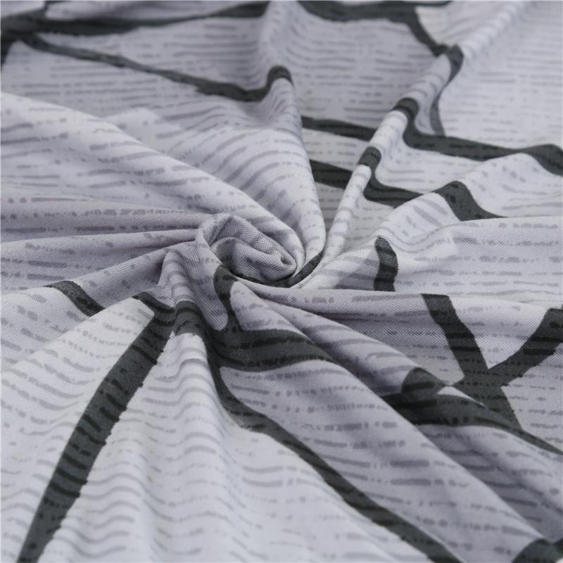 1/2/3/4 Seater Print Sofa Cover With Skirt Stretch Armchair Sofa Slipcover Elastic Chair Protector for Living Room