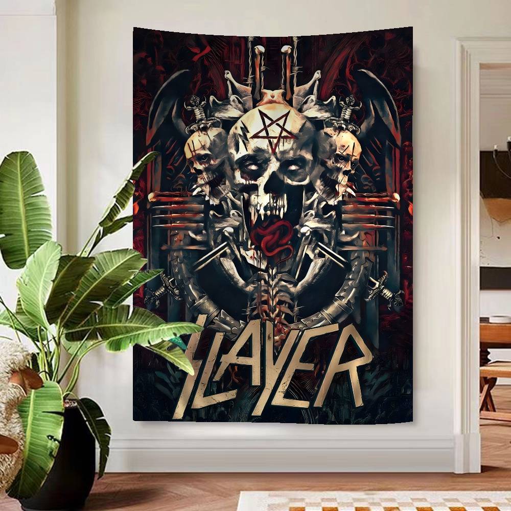 Slayer Heavy Metal Rock Band Άλμπουμ Ταπετσαρία Εκτύπωση Τέχνης Επιστημονικής Φαντασίας Δωμάτιο Διακόσμηση Σπιτιού Διακόσμηση Σπιτιού