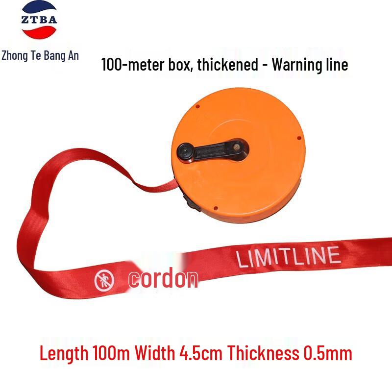 Zhongte Bangan Warning Barrier Tape 100m x 4.5cm