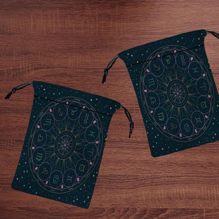 Schmuck Würfelbeutel Brettspiel Kartenbeutel Geschenkverpackungsbeutel Tarots Aufbewahrungsbeutel