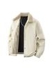 Men's Casual Hong Kong Style Fur Collar Jacket