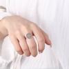 New Exquisite Sun and Moon Ring with Unique and Niche Personality, Adjustable Opening Rings