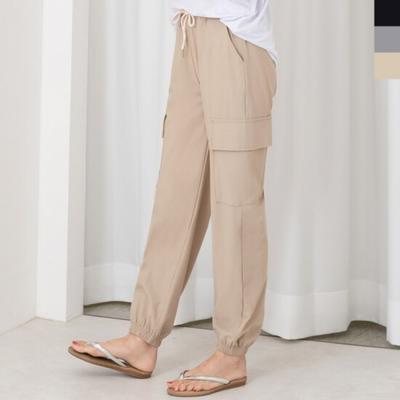 Shop Women Stretch Waistband Cargo Jogger Pants Wdm Wpt Gttv182