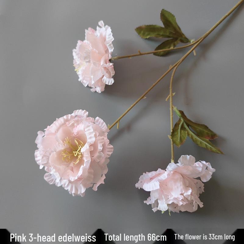 Wedding Pink Series Peony and Rose Artificial Flowers for Decorations