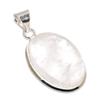 Rose Quartz Gemstone 925 Solid Sterling Silver Jewelry Pendant 1.81" SU-10285